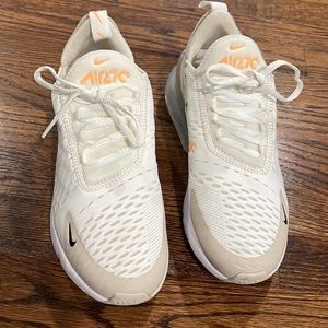 Nike Air Max 270 - white Desert Sand peach